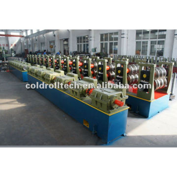 Highway Crash Barrier 3 wave guardrail roll forming machine